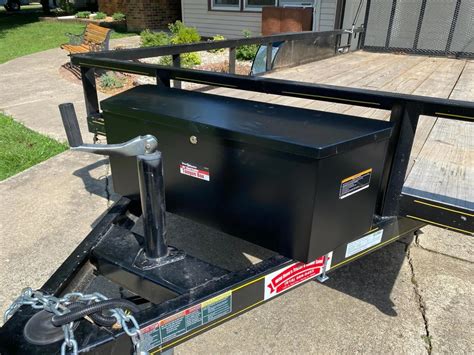 metal trailer tongue box|trailer tongue box tractor supply.